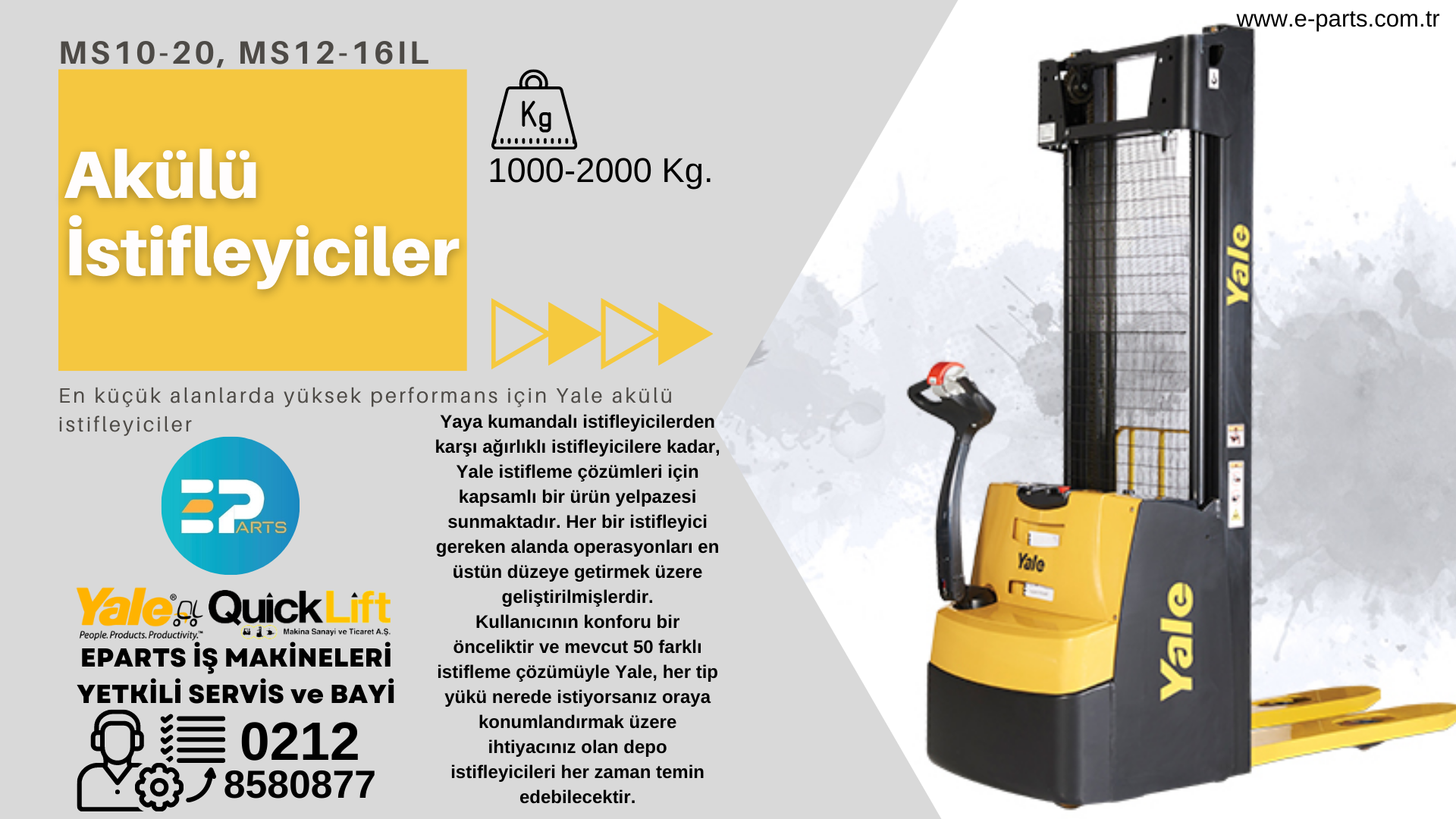 Akülü İstifleyiciler