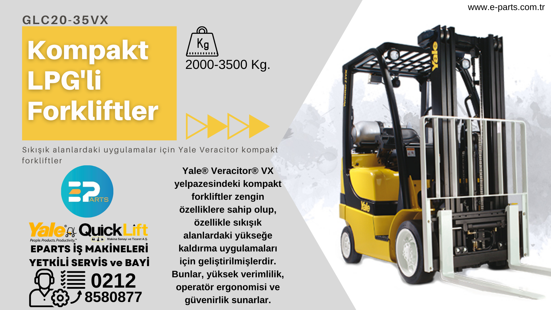 LPG'li Forkliftler
