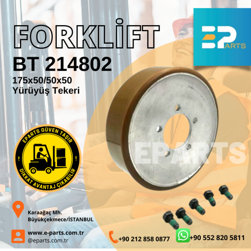  BT 214802 Forklift Whell Polyuretan