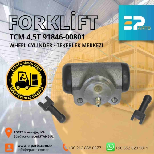  TCM 4,5T 91846-00801  Wheel Cylinder - Tekerlek Merkezi