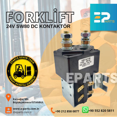 24V DC SW80 Forklift Kontaktör