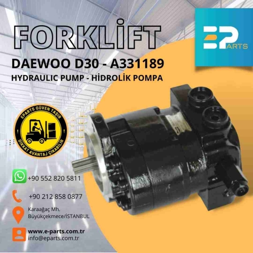 DAEWOO D30 A331189 Hidrolik Pompa