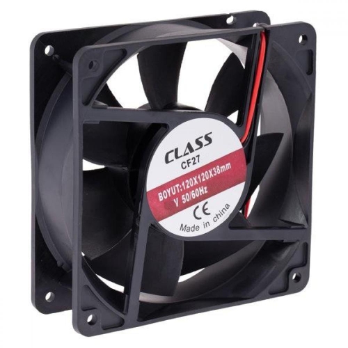 DC Kare Aksiyel Fan120x120x38 