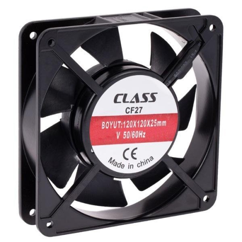 DC Kare Aksiyel Fan 120x120x25