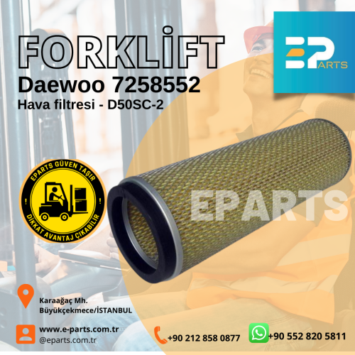 Daewoo 7258552 Hava filtresi