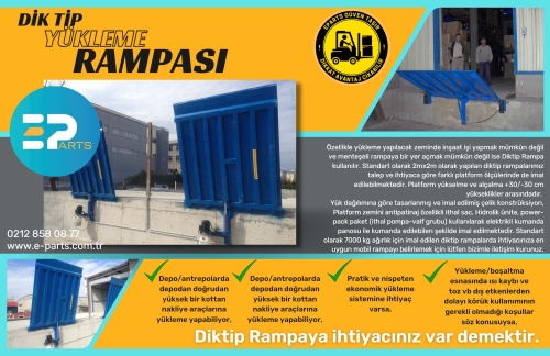 Dik Tip Yükleme Rampası