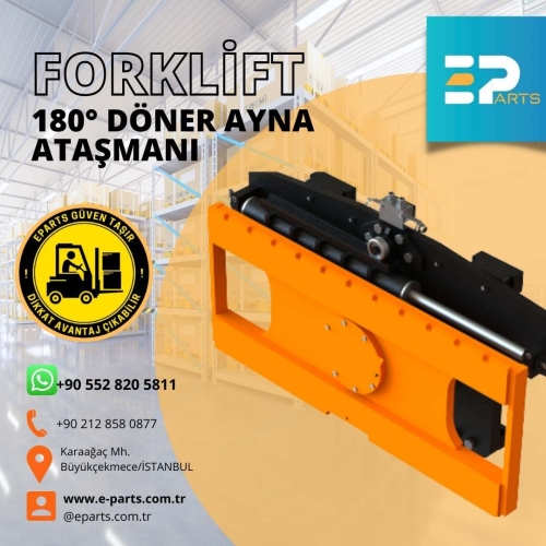 Forklift 180° Döner Ayna Ataşmanı