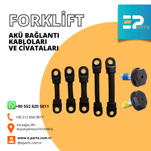 Forklift Akü Bağlantı Kablosu Frotek 35x75 MM