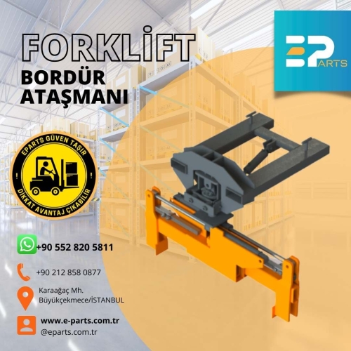 Forklift Bordür Ataşmanı
