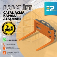 Forklift Çatal Açma Kapama Ataşmanı