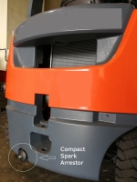 Hyster Forklift Egsoz Alev Tutucu
