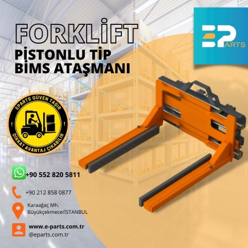 Forklift Pistonlu Tip Bims Ataşmanı