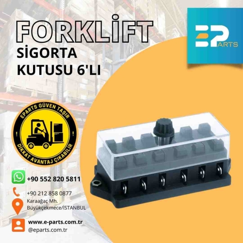 Forklift Sigorta Kutusu 10'lu Universal