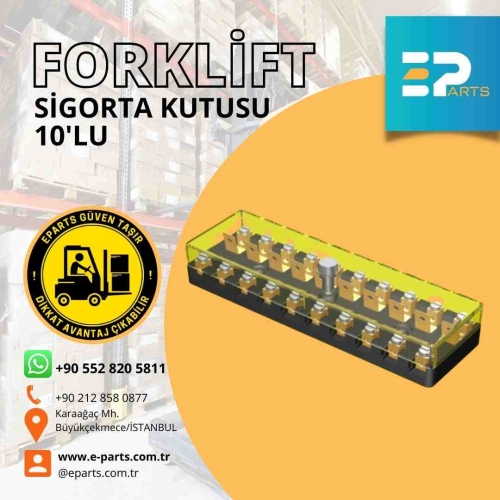 Forklift Sigorta Kutusu 10'lu Universal