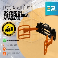 Gövdeden Pistonlu Forklift Silaj Ataşmanı