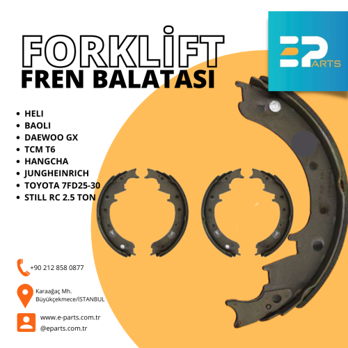 JUNGHEINRICH Forklift Fren Balatası 1 Set (4 Adet)