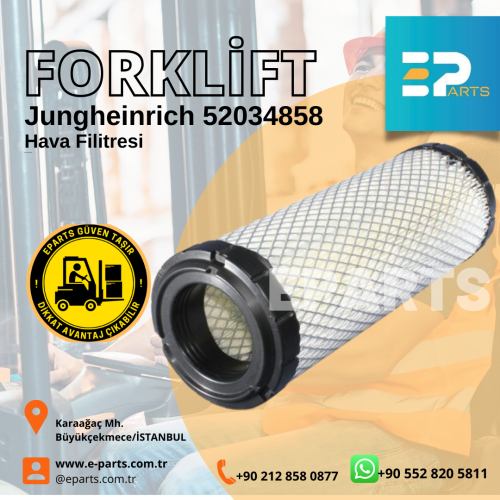 Jungheinrich 52034858 Hava Filitresi