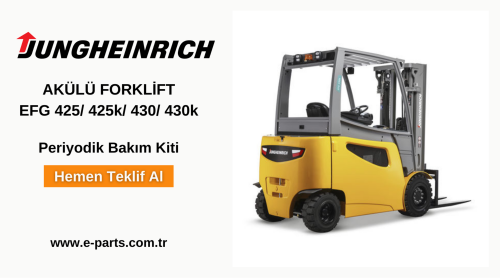 Jungheinrich EFG 425/ 425k/ 430/ 430k Periyodik Bakım Kiti