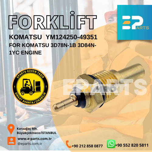 KOMATSU  YM124250-49351 Hararet Müşür