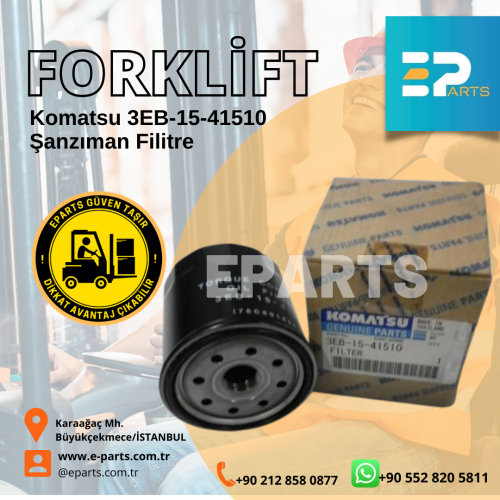 Komatsu 3EB-15-41510 Şanzıman Filitre