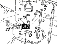 LINDE  0009341301 Forklift Mafsal 