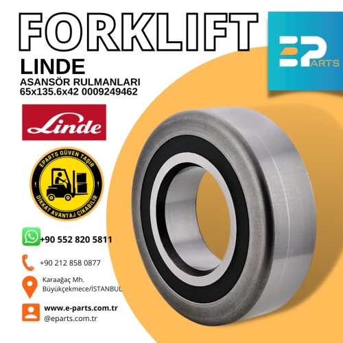 LINDE 0009249462 ASANSÖR RULMANLARI 65x135.6x42