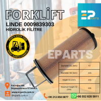LINDE 0009839303  HYDRAULIC FILTER