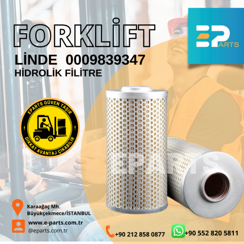 LİNDE 0009839347 HİDROLİK FİLİTRE
