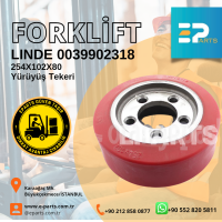 LINDE 0039902318 254X102X80 Yürüyüş Tekeri