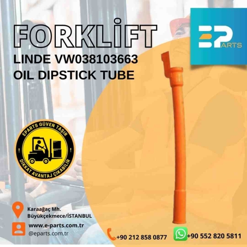 LINDE VW038103663  OIL DIPSTICK TUBE