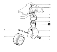 Linde 0009247707 Denge Teker Rulmanı
