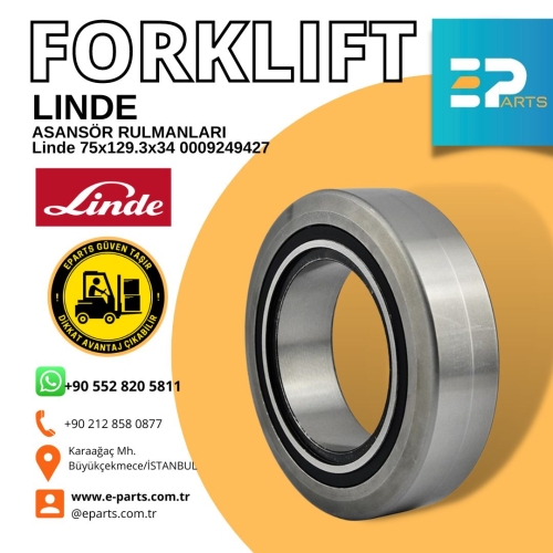 Linde 0009249427 ASANSÖR RULMANI 75x129.3x34 