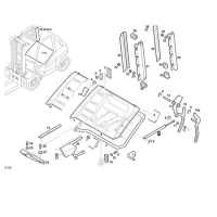 Linde 0009655580 Amortisör