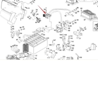 Linde 0009756806 Akü Şarj Kablosu 335-03 Serisii REMA