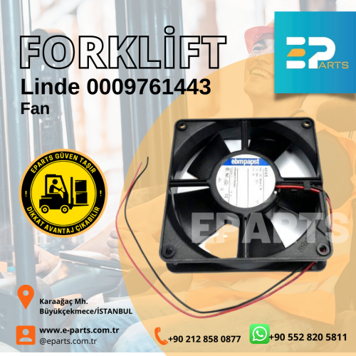 Linde 0009761443 Fan