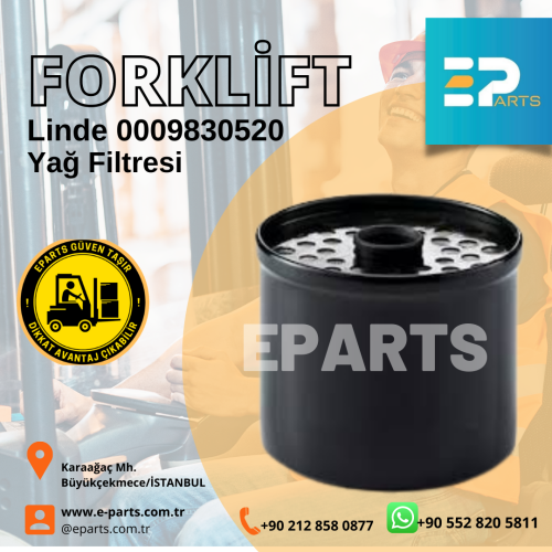 Linde 0009830520 Yağ Filtresi