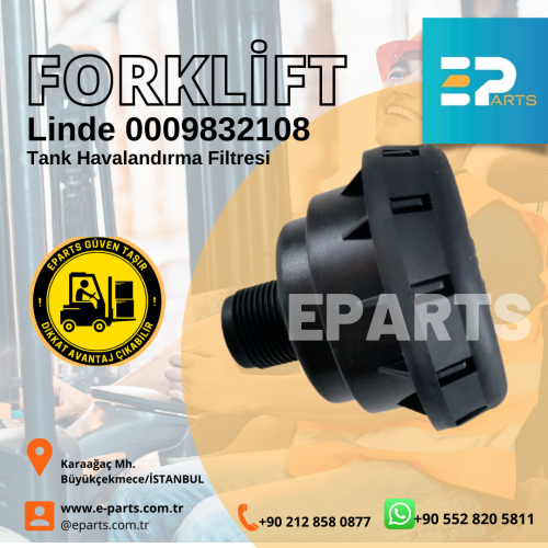 Linde 0009832108 Tank  Havalandırma Filtresi