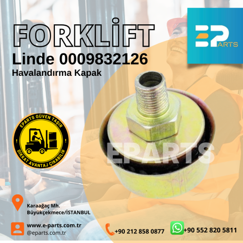 Linde 0009832126 Havalandırma Kapak