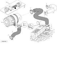 Linde 0009839026 Hava Filtresi 1283 Serisi