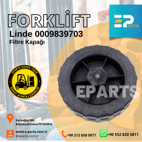 Linde 0009839703 Filtre Kapağı