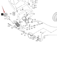 Linde 0009839703 Filtre Kapağı
