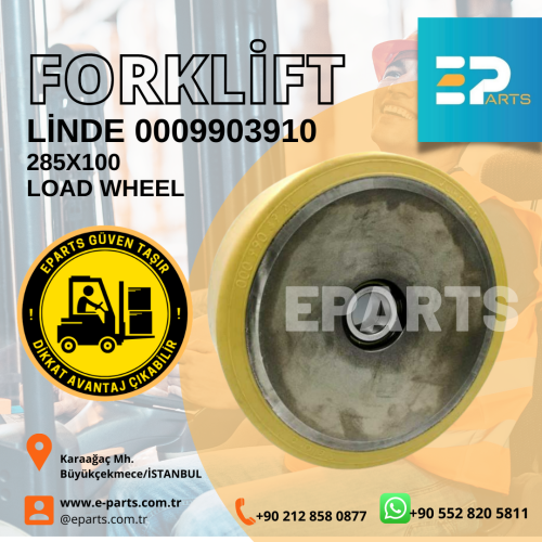 Linde 0009903910 285x100  Load Wheel