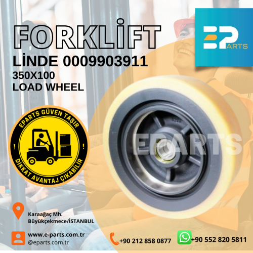 Linde 0009903911 350x100x40 Load Wheel
