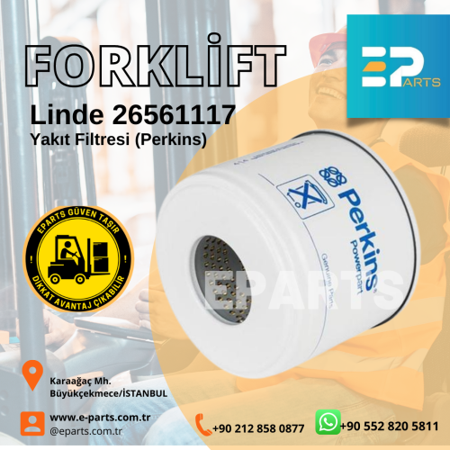 Linde 26561117 Yakıt Filtresi (Perkins)