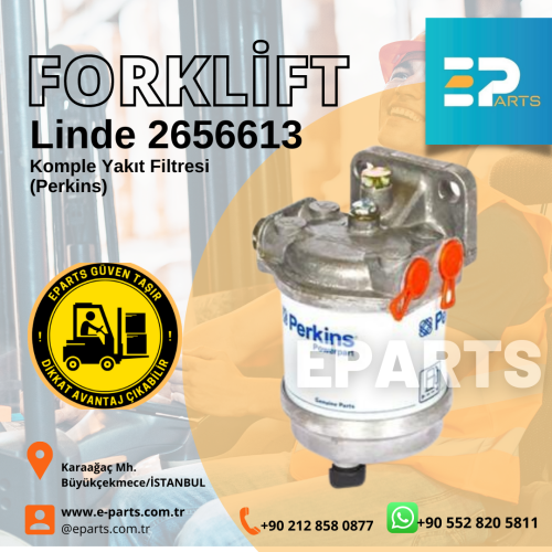 Linde 2656613 Komple Yakıt Filtresi (Perkins)