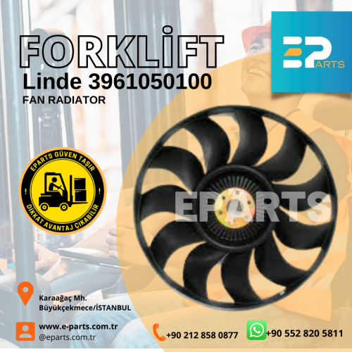 Linde 3961050100 Radyatör Pervanesi