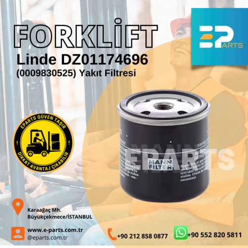 Linde 0009830525 Yakıt Filtresi