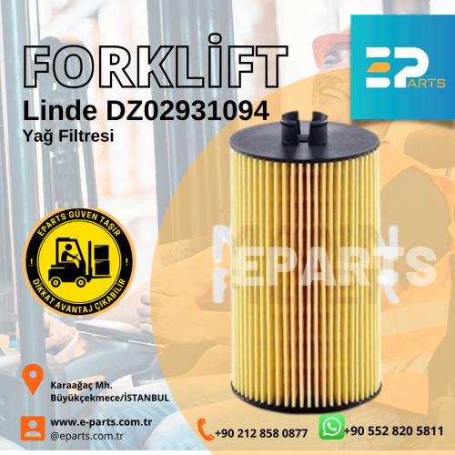 Linde DZ02931094 Yağ Filtresi