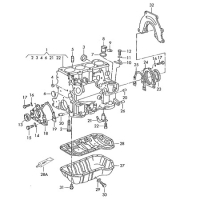 Linde VW028198011D Alt Takım Conta