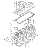 Linde VW028198012E Üst Takım Conta